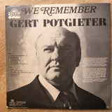 Gert Potgieter - We Remember Gert Potgieter ‎- Vinyl LP Record - Opened  - Very-Good+ Quality (VG+) - C-Plan Audio