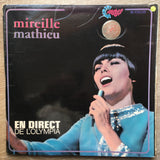 Mireille Mathieu - En Direct De L'Olympia  -  Vinyl LP Record - Opened  - Very-Good Quality (VG) - C-Plan Audio