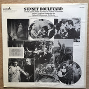 Franz Waxman / National Philharmonic Orchestra / Charles Gerhardt ‎– Sunset Boulevard - The Classic Film Scores Of Franz Waxman – Vinyl LP Record - Opened  - Very-Good+ Quality (VG+) - C-Plan Audio