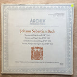 Johann Sebastian Bach - Helmut Walcha ‎– Toccaten Und Fugen -  Vinyl LP Record - Very-Good+ Quality (VG+) - C-Plan Audio