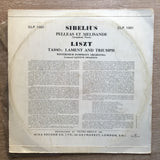 Sibelius - Pelleas et Mellisande, Liszt - Tasso Lament - Vinyl LP Record - Opened  - Very-Good- Quality (VG-) - C-Plan Audio
