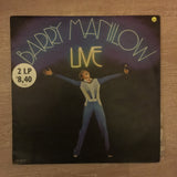 Barry Manilow - Live  ‎- Double Vinyl LP Record - Opened  - Very-Good+ Quality (VG+) - C-Plan Audio