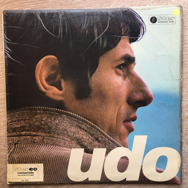 Udo Jürgens ‎– Udo - Vinyl LP Record - Opened  - Very-Good- Quality (VG-) - C-Plan Audio