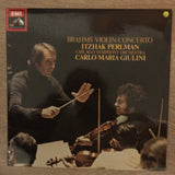 Brahms - Itzhak Perlman With The Chicago Symphony Orchestra Conducted By Carlo Maria Giulini ‎– Violin Concerto In D, Op.77 ‎- Vinyl LP Record - Opened  - Very-Good+ Quality (VG+) - C-Plan Audio