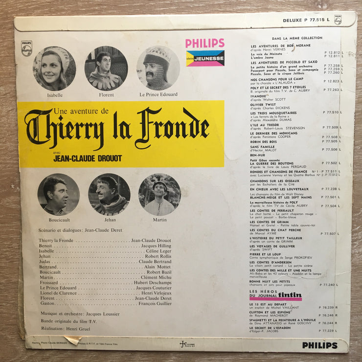 Thierry La FrondeJean -Claude Drouot‎ ‎ - Vinyl LP Record - Opened  - Very-Good Quality (VG) - C-Plan Audio