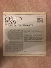 The Mighty Two  - Gene Krupa & Louis Bellson - Vinyl LP Record - Opened  - Very-Good+ Quality (VG+) - C-Plan Audio