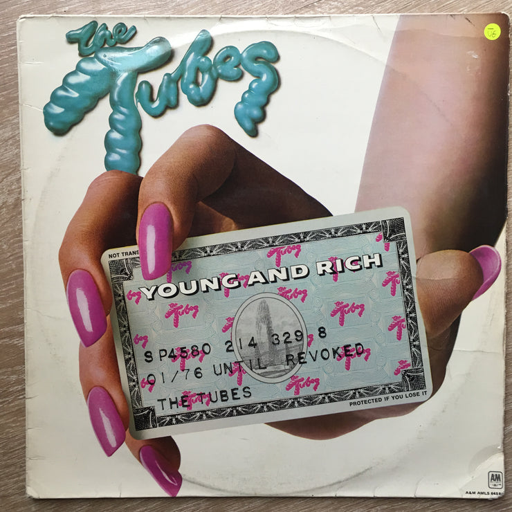 The Tubes - Young and Rich - Vinyl LP Record - Opened  - Very-Good- Quality (VG-) - C-Plan Audio