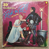 Hooked On Rock & Roll 28 All Time Hits  - Vinyl LP Record - Opened  - Very-Good- Quality (VG-) - C-Plan Audio