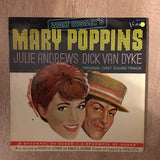 Julie Andrews  - Mary Poppins -  Original Cast Soundtrack - Vinyl LP Record - Opened  - Very-Good- Quality (VG-) - C-Plan Audio