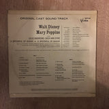 Julie Andrews  - Mary Poppins -  Original Cast Soundtrack - Vinyl LP Record - Opened  - Very-Good- Quality (VG-) - C-Plan Audio