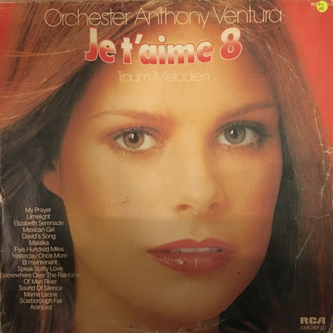 Anthony Ventura Orchestra  - Je'Taime 8 - Vinyl LP Record - Opened  - Very-Good Quality (VG) - C-Plan Audio