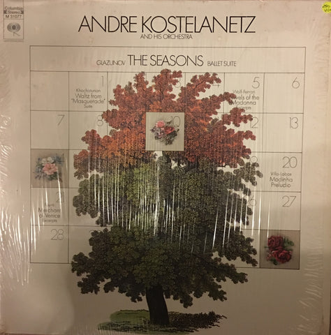Andre Kostelanetz and His Orchestra - The Seasons - Vinyl LP Record - Opened  - Very-Good+ Quality (VG+) - C-Plan Audio