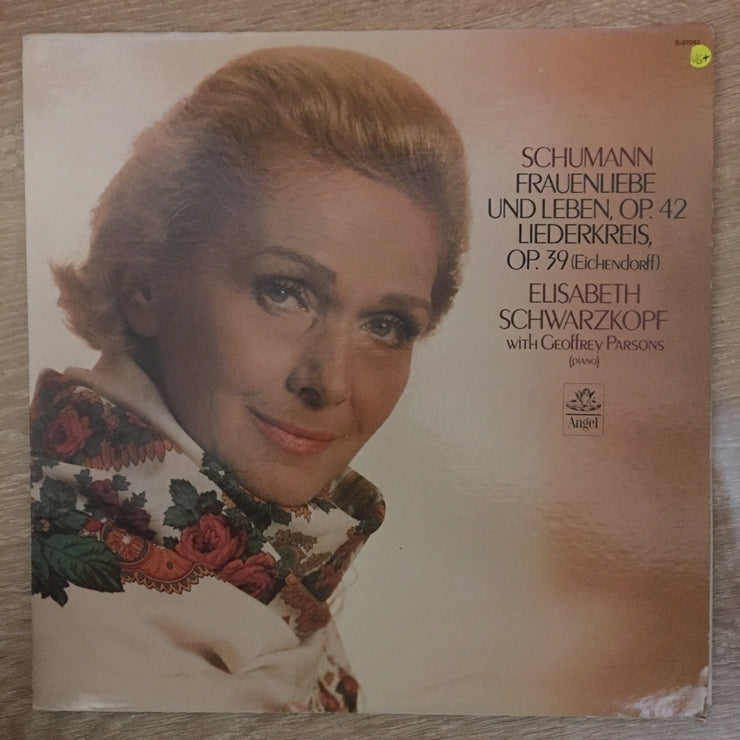 Schumann / Elisabeth Schwartzkopf - Geoffrey Parsons – Frauenliebe Und Leben, Op. 42 / Liederkreis, Op. 39 (Eichendorff) - Vinyl LP Record - Very-Good+ Quality (VG+) - C-Plan Audio