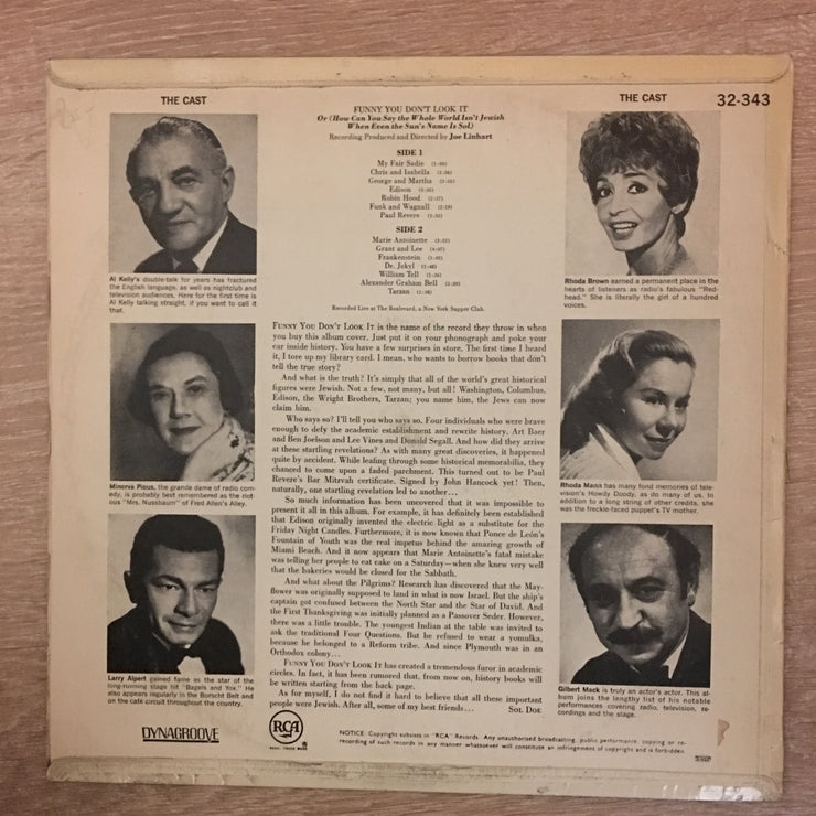 Funny, You Don't Look It - Vinyl LP Record - Opened  - Very-Good Quality (VG) - C-Plan Audio