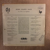 Dan Hill - More Happy Days - Vinyl LP Record - Opened  - Very-Good Quality (VG) - C-Plan Audio