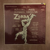 Zorba - Harold Prince - Original Broadway Cast - Vinyl LP - Opened  - Very-Good+ Quality (VG+) - C-Plan Audio