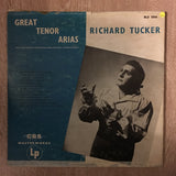 Richard Tucker - Great Tenor Arias - Vinyl LP Record - Opened  - Good+ Quality (G+) - C-Plan Audio