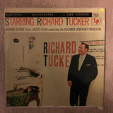 Richard Tucker -  Starring Richard Tucker - Fausto Cleva conduction the Columbia Symphony Orchestra - Vinyl LP Record - Opened  - Very-Good- Quality (VG-) - C-Plan Audio