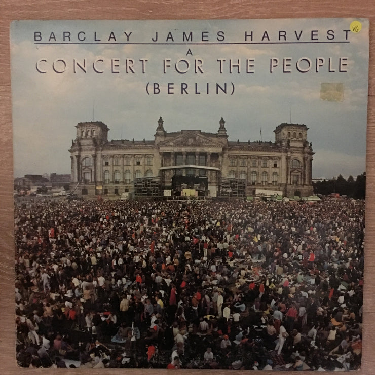 Barclay James Harvest ‎– Berlin - A Concert For The People -  Vinyl LP Record - Opened  - Very-Good Quality (VG) - C-Plan Audio