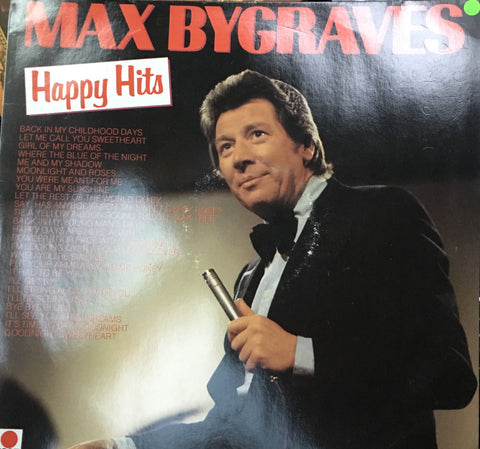 Max Bygraves - Happy Hits  - Vinyl LP Record - Opened  - Very-Good+ Quality (VG+) - C-Plan Audio