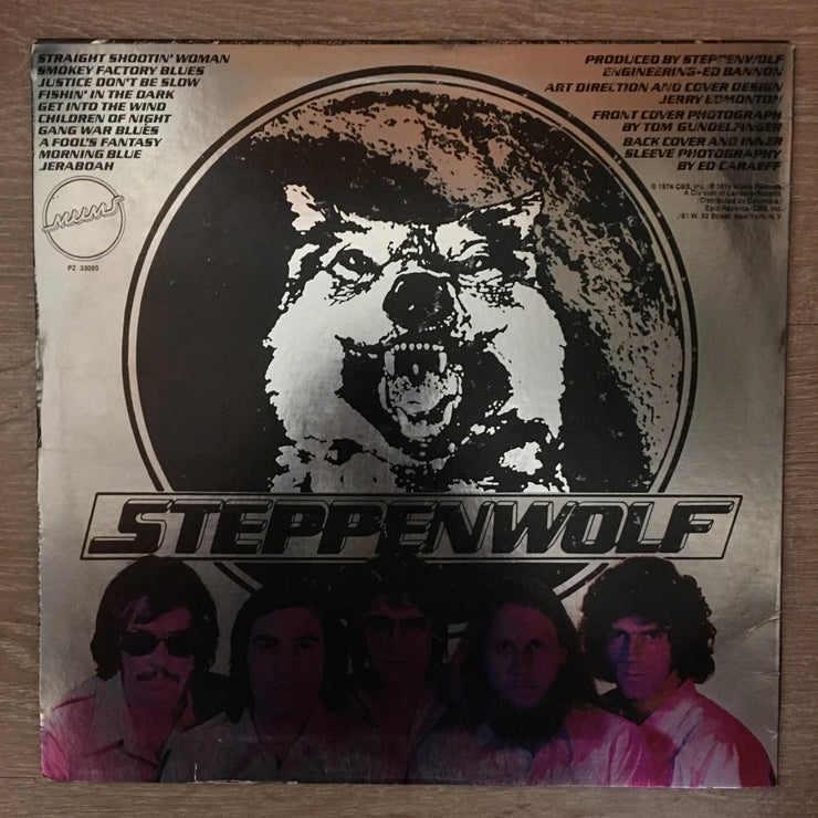 Steppenwolf ‎– Slow Flux - Vinyl LP Record - Opened  - Very-Good+ Quality (VG+) - C-Plan Audio