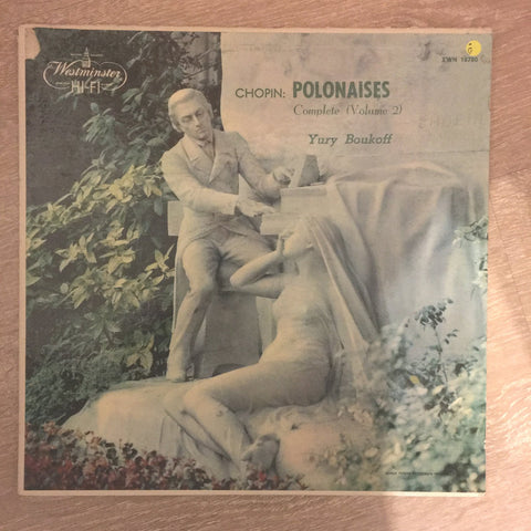 Yuri Boukoff, Frédéric Chopin ‎– Chopin: Polonaises Complete (Volume 2). Nos. 8-16 - Vinyl LP Record - Opened  - Good Quality (G) - C-Plan Audio