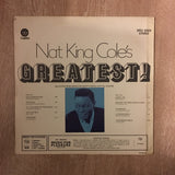 Nat King Cole's Greatest - Vinyl LP Record - Opened  - Very-Good Quality (VG) - C-Plan Audio