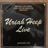 Uriah Heep ‎– Uriah Heep Live - Vinyl LP Record - Opened  - Very-Good Quality (VG) - C-Plan Audio