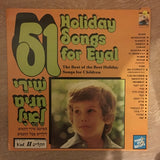51 Holiday Songs For Eyal - Vinyl LP Record - Opened  - Very-Good+ Quality (VG+) - C-Plan Audio