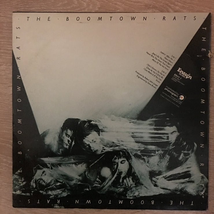 The Boomtown Rats ‎– The Boomtown Rats - Vinyl LP Record - Opened  - Very-Good+ Quality (VG+) - C-Plan Audio