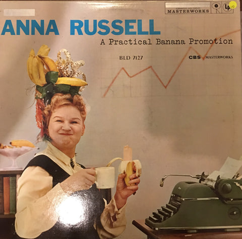 Anna Russel - A Practical Banana Promotion - Vinyl LP Record - Opened  - Very-Good Quality (VG) - C-Plan Audio