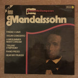 Famous Composers - Mendelssohn  ‎- Double Vinyl LP Record - Opened  - Very-Good+ Quality (VG+) - C-Plan Audio