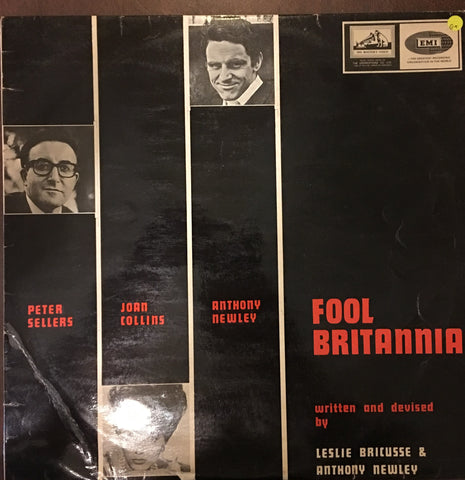 Peter Sellers, Joan Collins, Anthony Newley ‎– Fool Britannia - Vinyl LP Record - Opened  - Good+ Quality (G+) - C-Plan Audio