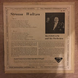 Mantovani & His Orchestra ‎– Strauss Waltzes - Vinyl LP Record - Opened  - Very-Good Quality (VG) - C-Plan Audio
