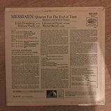 Olivier Messiaen - Michel Beroff, Erich Gruenberg, Gervase de Peyer, William Pleeth ‎– Quartet For The End Of Time -  Vinyl LP Record - Opened  - Very-Good+ Quality (VG+) - C-Plan Audio