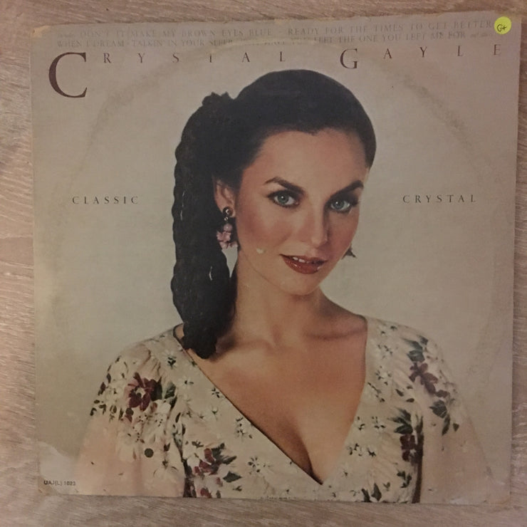Crystal Gayle - Crystal – Vinyl LP Record - Opened  - Good+ Quality (G+) - C-Plan Audio