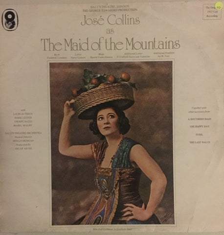 Jose Collins as The Maid of The Mountains - Vinyl LP Record - Opened  - Very-Good Quality (VG) - C-Plan Audio