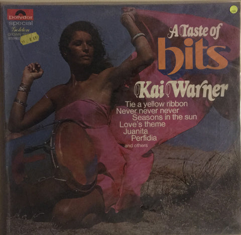 Kai Warner - A Taste of Hits - Vinyl LP Record - Opened  - Very-Good+ Quality (VG+) - C-Plan Audio