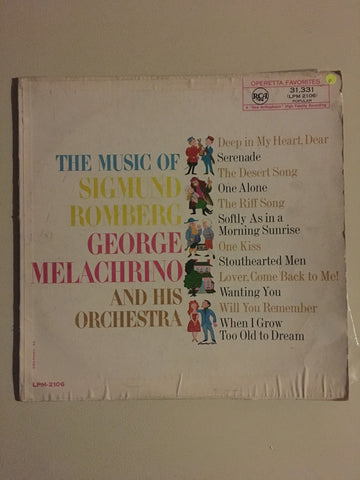 George Melachrino and His Orchestra - The Music of Sigmund Romberg - Vinyl LP Record - Opened  - Good Quality (G) - C-Plan Audio