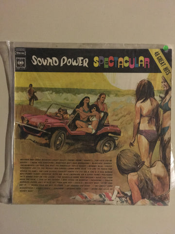 Various  - Sound Power Spectacular - 48 Great Hits  - Vinyl LP - Opened  - Very-Good+ Quality (VG+) - C-Plan Audio