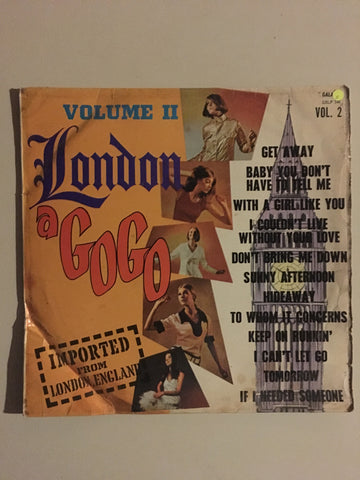 London a Gogo  - Vol II - Vinyl LP Record - Opened  - Good Quality (G) - C-Plan Audio