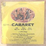 Cabaret  -  Harold Prince  - Jil;l Haworth, Jack Gilford, Bert Conry and Lotte Lenya - Vinyl LP Record - Opened  - Good Quality (G) - C-Plan Audio