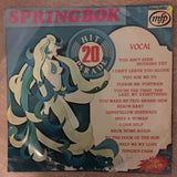 Springbok Hit Parade Vol 20  - Vinyl Record - Opened  - Very-Good- Quality (VG-) - C-Plan Audio