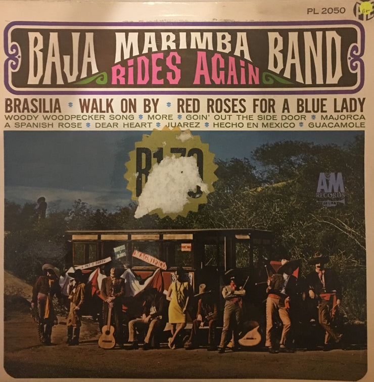 Baja Marimba Band Rides Again - Vinyl LP Record - Opened  - Good Quality (G) - C-Plan Audio