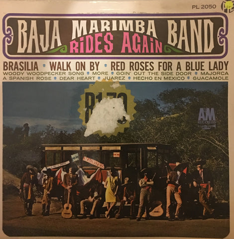 Baja Marimba Band Rides Again - Vinyl LP Record - Opened  - Good Quality (G) - C-Plan Audio