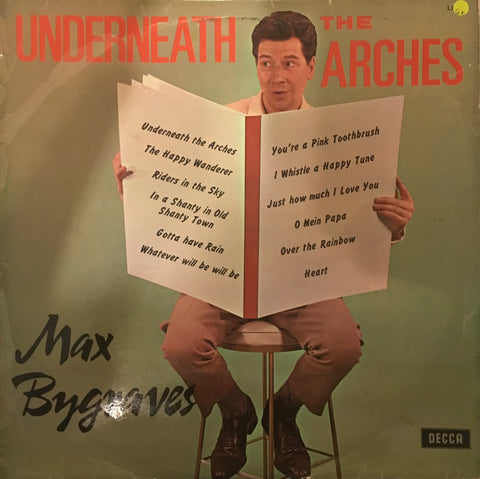Max Bygraves - Underneath the Arches - Vinyl LP Record - Opened  - Good Quality (G) - C-Plan Audio