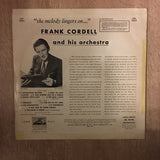 Frank Cordell An His Orchestra ‎– The Melody Lingers On- Vinyl LP Record - Opened  - Very-Good Quality (VG) - C-Plan Audio