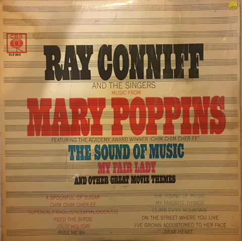 Ray Conniff and the Singers - Music from Great Movie Themes - Vinyl LP Record - Opened  - Very-Good+ Quality (VG+) - C-Plan Audio