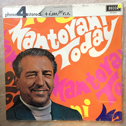 Mantovani Today - Vinyl LP Record - Opened  - Very-Good- Quality (VG-) - C-Plan Audio