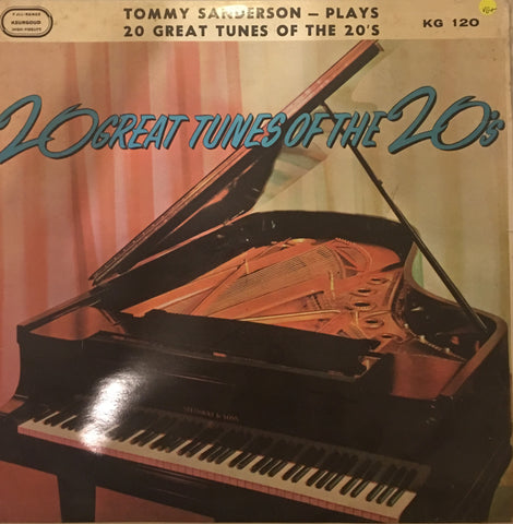 Tommy Sanderson - 20 Great Hits of the 20's - Vinyl LP Record - Opened  - Very-Good+ Quality (VG+) - C-Plan Audio